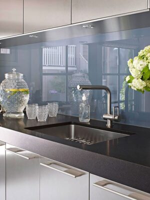 Gekleurde Glazen Keuken Achterwand op Maat – Hittebestendig Glas