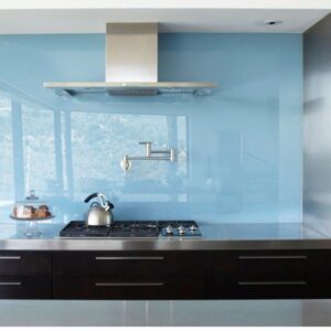 Gekleurde Glazen Keuken Achterwand op Maat – Hittebestendig Glas