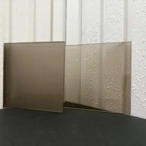 Brons mat glas - 33.1 Gelaagd - 2x brons glas met matte folie (6.38mm)