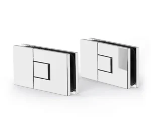 Douchedeur scharnier Juna glas/glas 180°