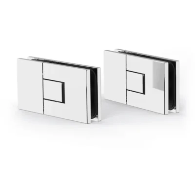 Douchedeur scharnier Juna glas/glas 180°