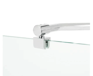 Telescopische stabilisatiestang 90° wand/glas Round 19