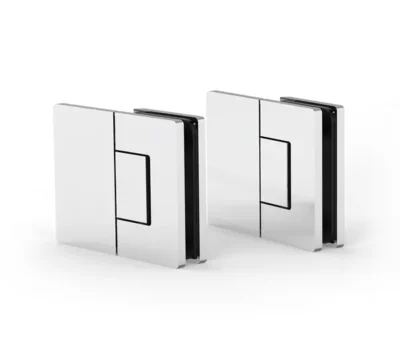 Douchedeur scharnier Santos glas/wand 180°