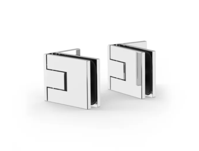 Douchedeur scharnier Juna glas/wand 90° voor sauna