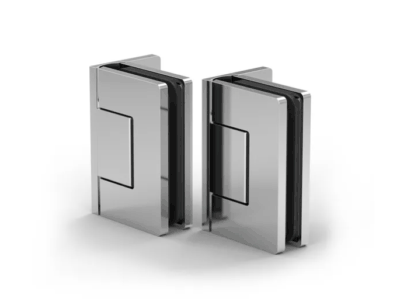 Douchedeur scharnier Santos glas/wand 90°