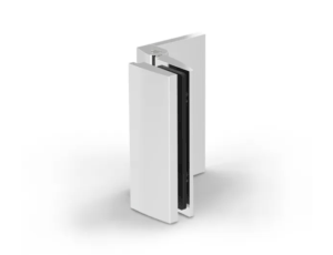 Douchedeur scharnier Avila glas/wand 90° technische tekening