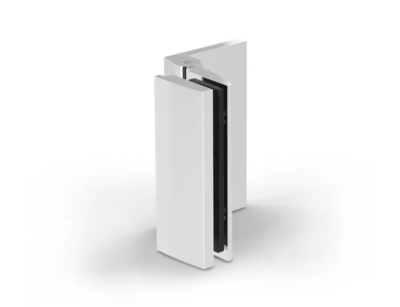Douchedeur scharnier Avila glas/wand 90° technische tekening