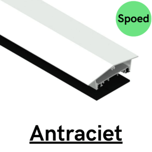 Spoed antraciet Zadeldak Nokprofielset