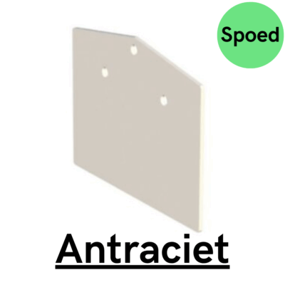 SPOED - Eindschotje Nokkliklijst Zadeldak - Antraciet RAL 7016