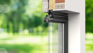 Alternative view of DucoTon GlasVent 16 ZR AK - zelfregelend ventilatierooster - geluiddempend - Glasdikte 8*mm t/m 56mm - Ducoton