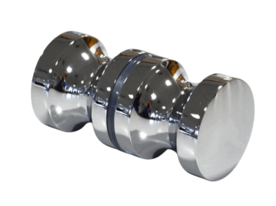 Douchedeurknop rond 30mm