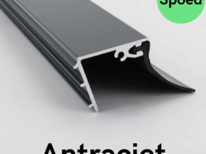 SPOED – Muuraansluitprofiel aluminium – 7 meter