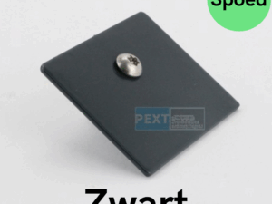 SPOED - Eindschotje Midden 58mm Zwart ral 9005