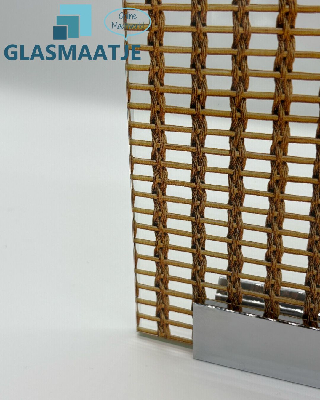 Gelaagd glas met print - Wired twisted brons - 33.3 Gelaagd veiligheidsglas (7,14mm) 5 Gelaagd glas met print - Wired twisted brons - 33.3 Gelaagd veiligheidsglas (7,14mm)