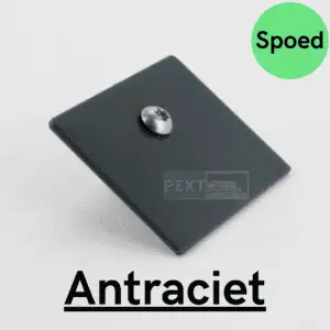 SPOED - Eindschotje Midden 58mm Antraciet ral 7016