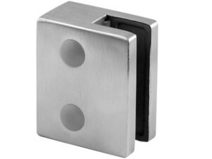 Glasklem, MOD 5100, RVS 304 - 4 stuks