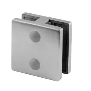 Glasklem, MOD 5200, RVS 304 - 4 stuks