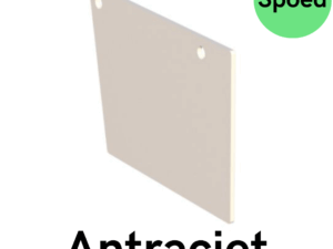 SPOED - Eindschotje Nokprofiel lessenaar - SET 2 STUKS - Antraciet RAL 7016