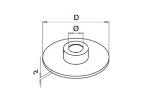 Alternative view of Rubber ring voor glasadapter, MOD 5031 - 8 stuks