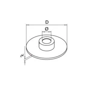 Alternative view of Rubber ring voor glasadapter MOD 5032 - 8 stuks