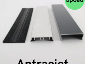 SPOED KLEMPROFIEL ANTRACIET 58 MM