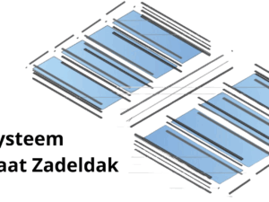 Profielsysteem lichstraat zadeldak