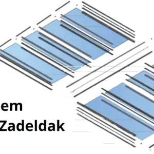 Profielsysteem lichstraat zadeldak