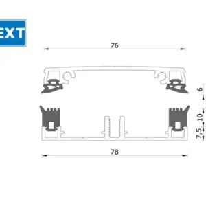 78mm-profielset-glasrubber6mm-10mm