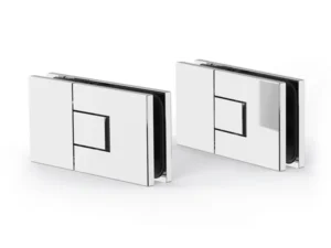 Douchedeur scharnier Juna glas/glas 180°