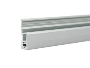 Spiegelprofiel clips aluminiumkleurig