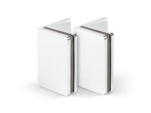 Hoekverbinder Santos HD glas/wand 90° verchroomd glanzend