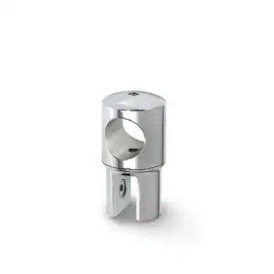 Glasaansluiting met doorgang Round 19