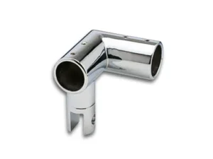 Hoekverbinder Round 19 met glasaansluiting