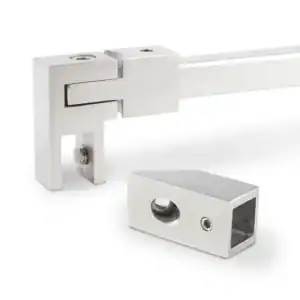 Stabilisatiestaafset 45° wand/glas Square 15