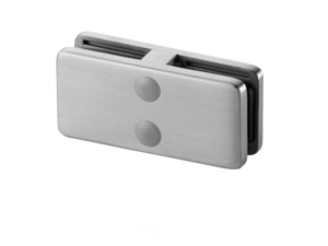 Glasklem RVS glas-glas