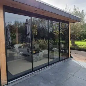 Alternative view of Glazen schuifwand - Complete glasschuifwand