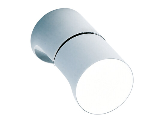 Ronde deurknop Ø40 mm, glasdikte 6-12 mm 3 deurknop