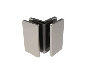 Douche glasklem Como 90° glas/glas