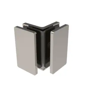 Douche glasklem Como 90° glas/glas