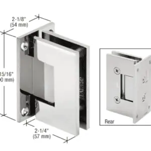 Douchedeur scharnier Vienna 90° wand/glas pre-set model