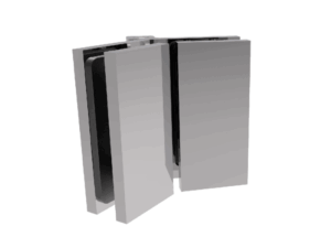 Douchedeur scharnier Como 135° glas/glas