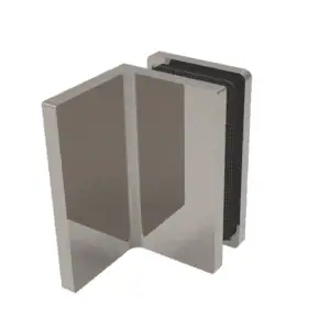 Douche glasklem Como 90° wand/glas