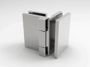 Douchedeur scharnier Como 90° glas/glas enkelwerkend