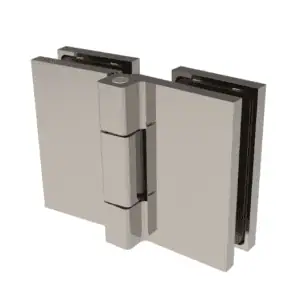 Douchedeur scharnier Como 180° glas/glas