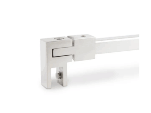 Stabilisatiestang 90° wand/glas set Square 15