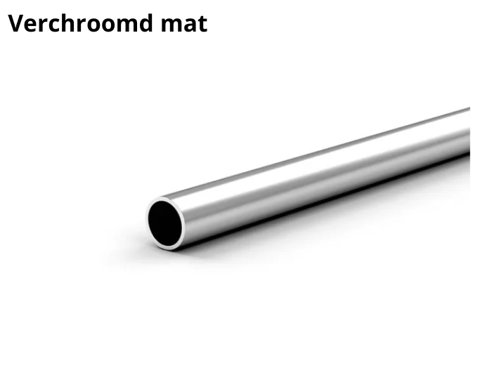 Stabilisatiestang Round 19mm 6 Stabilisatiestang Round 19 verchroomd mat