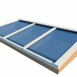 LICHTSTRAAT LESSENAARSDAK ONGEÏSOLEERD ENKELGLAS