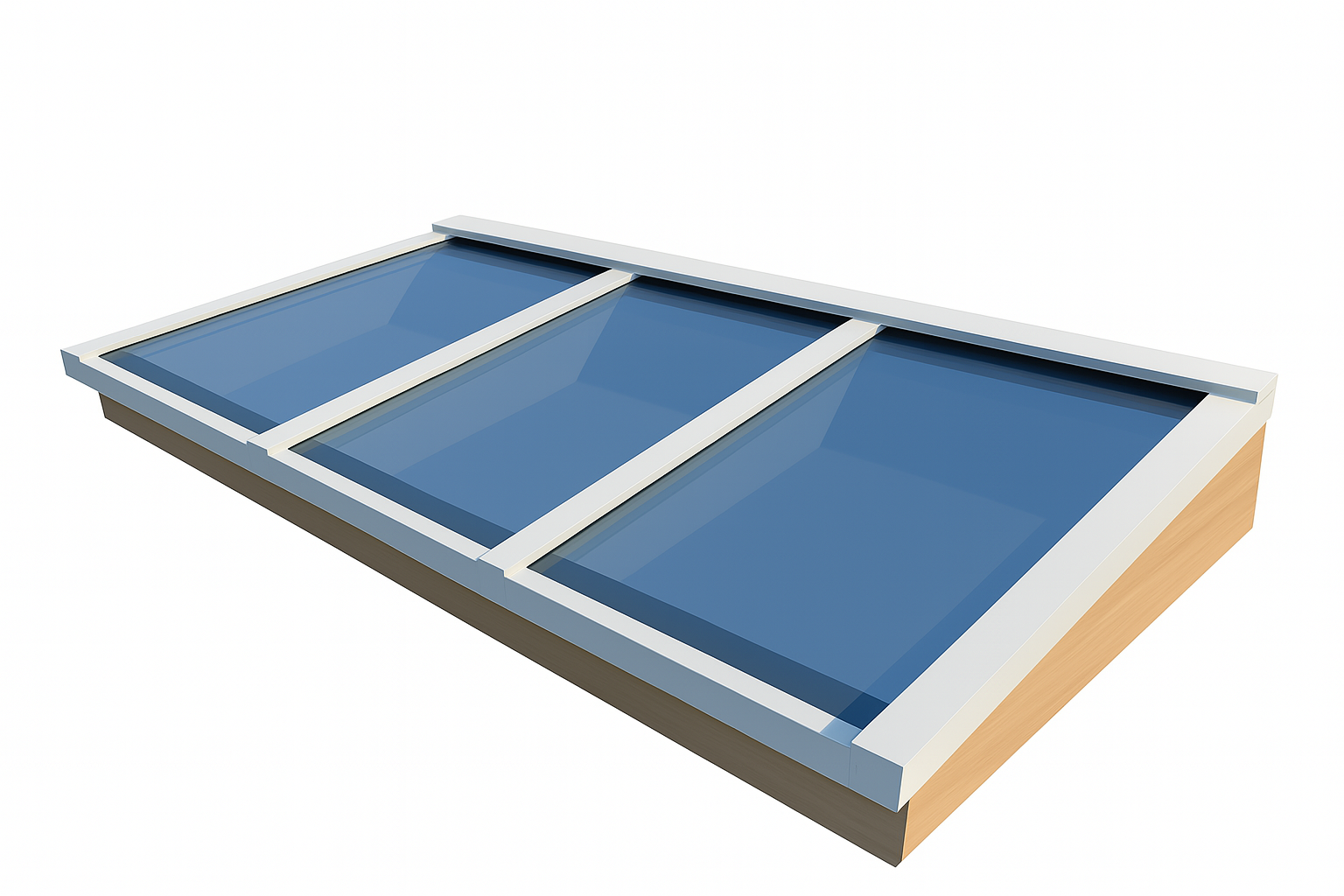 Lichtstraat lessenaar compleet pakket – Douglashout met veiligheidsglas 11 Lichtstraat lessenaar stopsol - Compleet Pakket – Douglashout met stopsol enkel gelaagd glas