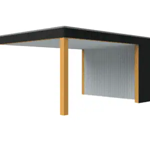 Overkapping tegen muur - Elite