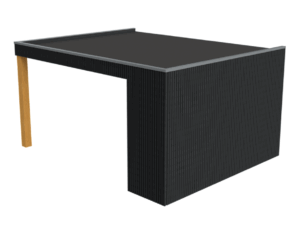 Alternative view of Terrasoverkapping tegen muur | Elite Douglas Muuraanbouw